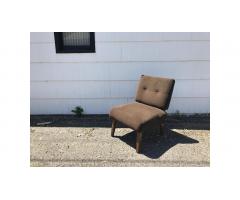 Mid-Century Low Chair -- Handsome Chair, Very Comfortable!