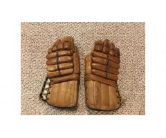 Vintage Hockey Gloves -- Very Cool, Great Gift!