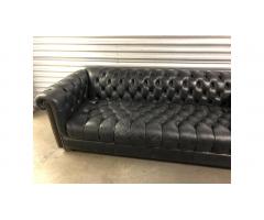Flexsteel Chesterfield Leather Sofa - Beautiful!